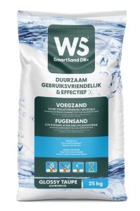 WS SmartSand DR+ Waterdoorlatend Glossy Taupe (Zandgrijs) 25kg A. van Elk BV
